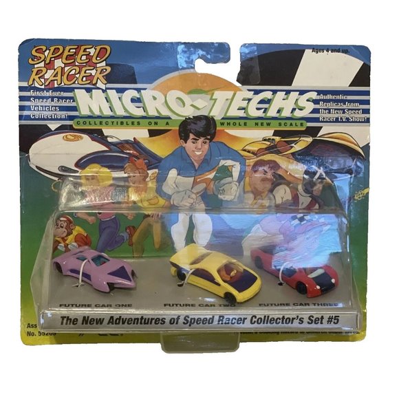 Ace Micro-Tech The New Adventures Of Speed Racer Collector's Set #5 Future Cars - Picture 1 of 11